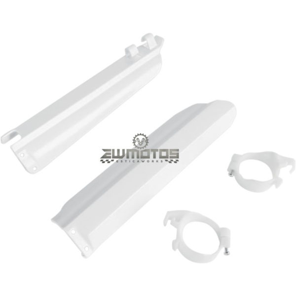 Protetores Suspensão Branco Ufo – Yamaha YZ YZF WRF