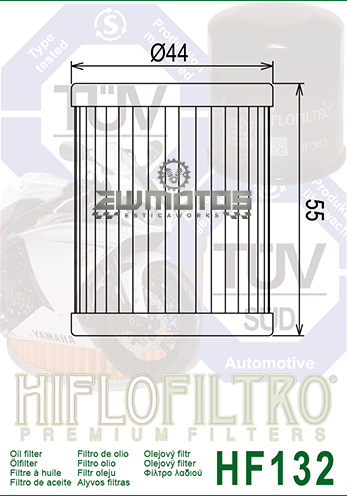 Filtro Óleo HF132