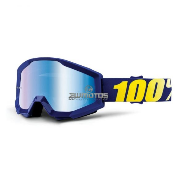 Óculos 100% Strata Hope Azul – Lente Espelhada