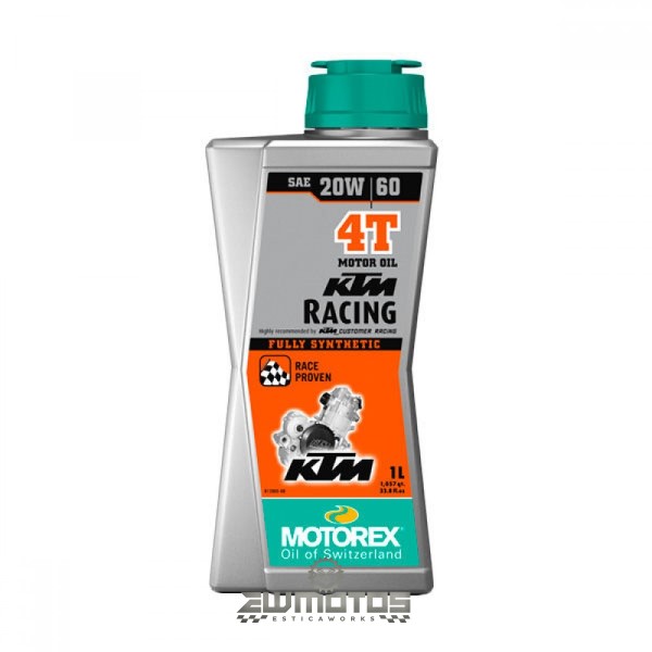 Óleo Motor KTM Racing 4T 20W60 – MOTOREX