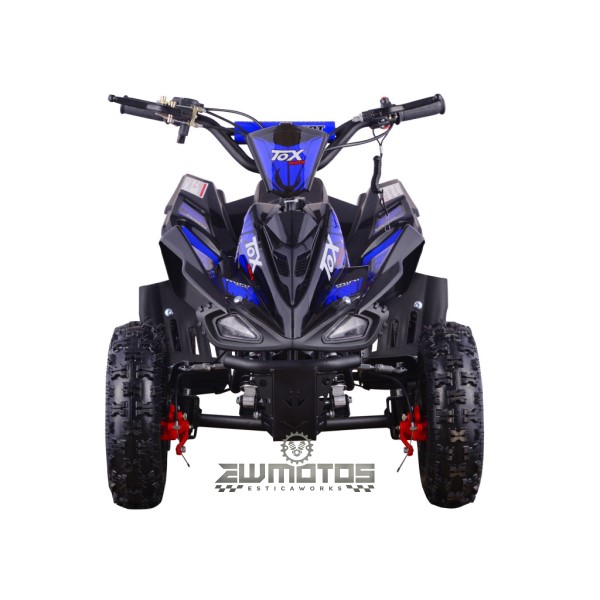 Mini Moto 4 Azul, 49cc (E-Start – Arranque Elétrico) Monster Deluxe – Tox (2)