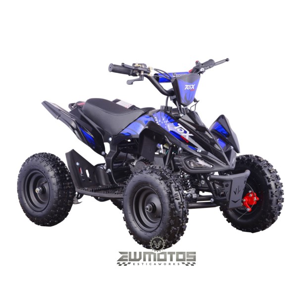 Mini Moto 4 Azul, 49cc (E-Start – Arranque Elétrico) Monster Deluxe – Tox (3)